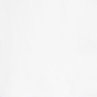 White Square Paper Napkins 33cm (20 Pack)