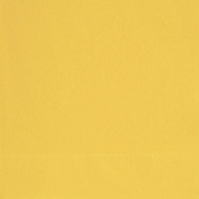 Yellow Square Paper Napkins 33cm (20 Pack)