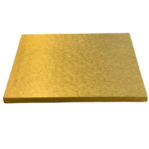 Square Cake Drum Board Gold - All Sizes