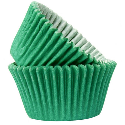 Dark Green Muffin Cases (Pack of 50)