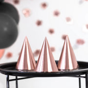 Rose Gold Party Hats (6 Pack)