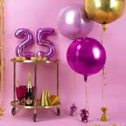 Hot Pink Foil Balloon Ball 16"