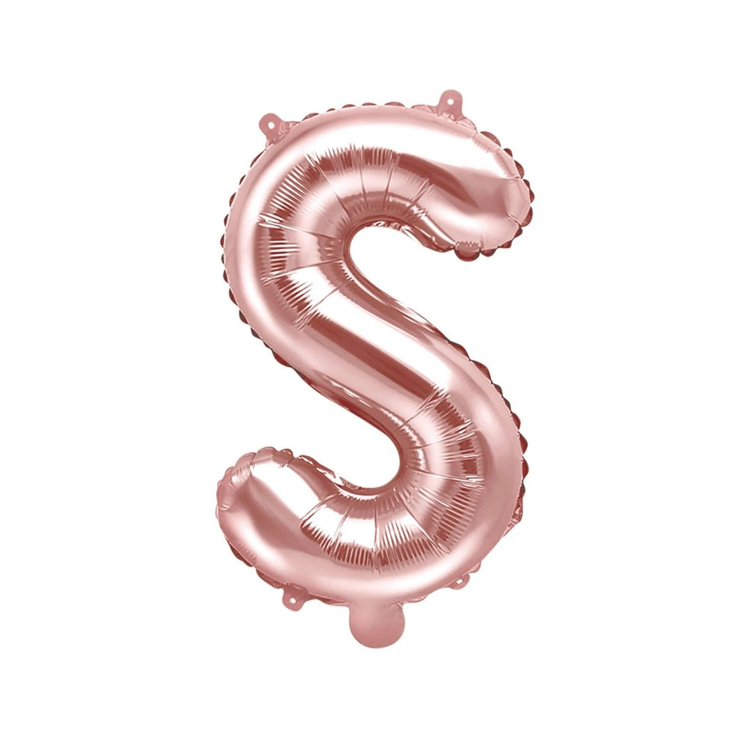 Balloon letter s sales