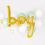 Boy Gold Foil Balloon