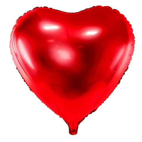 Red Foil Heart Balloon 18"