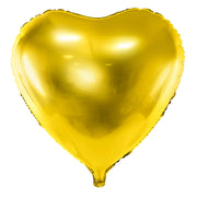 Gold Foil Heart Balloon 18"