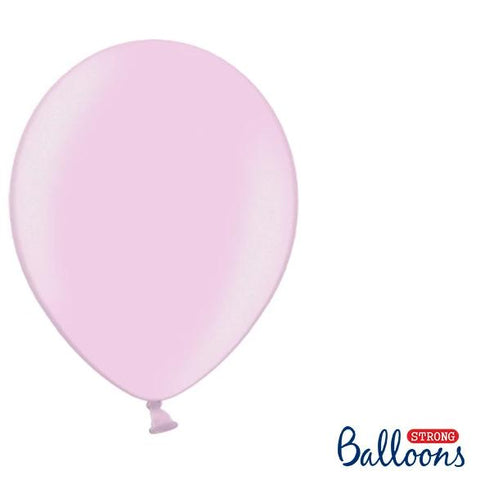 Baby Pink Strong Latex Balloons 12" (10 Pack)