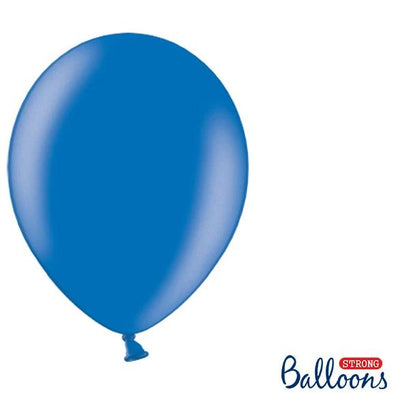 Navy Blue Strong Latex Balloons 12" (10 Pack)
