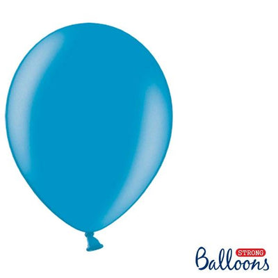 Teal Strong Latex Balloons 12" (10 Pack)