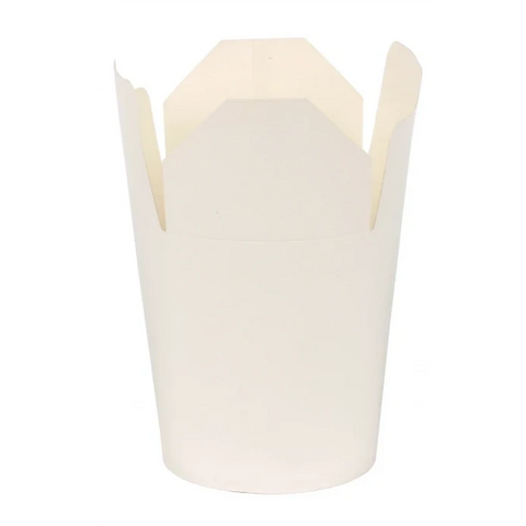 White Noodle Boxes (Pack of 50) - 3 Sizes Available