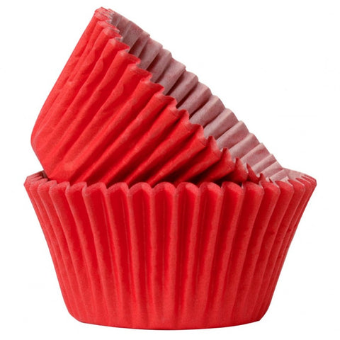 Red Muffin Cases (Pack of 50)