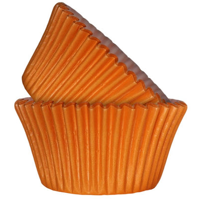 Orange Muffin Cases (Pack of 50)