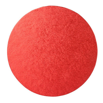 Round Cake Drum Board Red - All Sizes